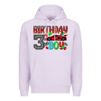 Lilac birthday boy 3 Premium Hoodie - BundleAndBundleShop