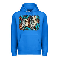 True Royal gemstone leopard cowhide brushstroke Premium Hoodie - AdoDesignShop