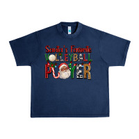 Navy afro santa's favorite volleyball player for christ Urban Heavy Tee - FaDigitalArtStudio
