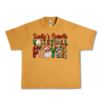 Peanut Butter afro santa's favorite volleyball player for christ Urban Heavy Tee - FaDigitalArtStudio