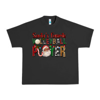 Pigment Black afro santa's favorite volleyball player for christ Urban Heavy Tee - FaDigitalArtStudio