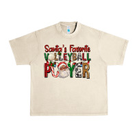 Sandshell afro santa's favorite volleyball player for christ Urban Heavy Tee - FaDigitalArtStudio