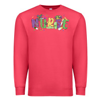 Cardinal nurse mardi gras Premium Sweatshirt - MaliasSmallBusiness