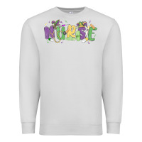 Dove Grey nurse mardi gras Premium Sweatshirt - MaliasSmallBusiness