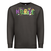 Smoke nurse mardi gras Premium Sweatshirt - MaliasSmallBusiness