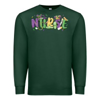 Sports Green nurse mardi gras Premium Sweatshirt - MaliasSmallBusiness