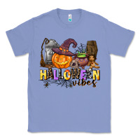 Colony Blue halloween vibes Classic Tee - AdoDesignShop