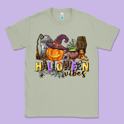 Halloween Vibes Classic Tee Designed By Adodesignshop