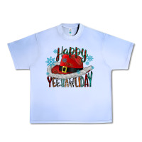 Grape Ice happy yeehawliday Urban Heavy Tee - CowhideDigitalArt