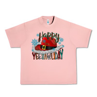 Salmon happy yeehawliday Urban Heavy Tee - CowhideDigitalArt