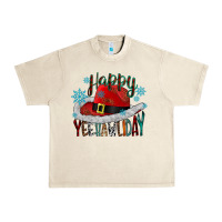 Sandshell happy yeehawliday Urban Heavy Tee - CowhideDigitalArt