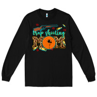 Black trap shooting mom Long Sleeve Tee - AdoDesignShop