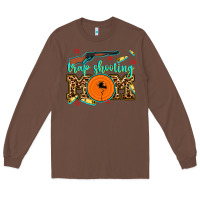 Chestnut trap shooting mom Long Sleeve Tee - AdoDesignShop