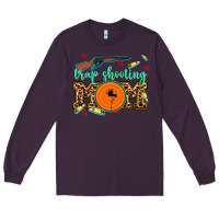 Plum trap shooting mom Long Sleeve Tee - AdoDesignShop
