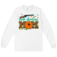 White trap shooting mom Long Sleeve Tee - AdoDesignShop
