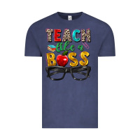 Vintage Denim teach like a boss Vintage Tee - Zillion Design Studio