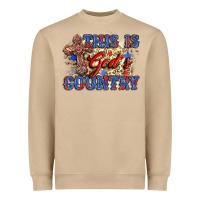 Mushroom this is god's country Heavyweight Sweatshirt - Zillion Design Studio