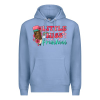 Colony Blue little miss preschool Premium Hoodie - BundleAndBundleShop