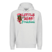 Dove Grey little miss preschool Premium Hoodie - BundleAndBundleShop