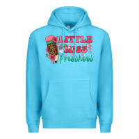 Ocean Blue little miss preschool Premium Hoodie - BundleAndBundleShop