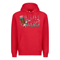 Red little miss preschool Premium Hoodie - BundleAndBundleShop