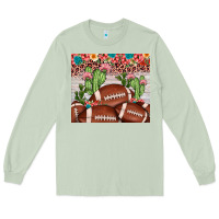 Matcha football leopard cactus Long Sleeve Tee - JahusDesignShop