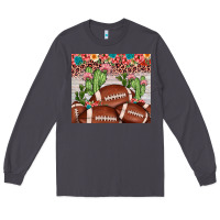 Smoke football leopard cactus Long Sleeve Tee - JahusDesignShop