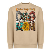 Mushroom kinda busy being a dog mom Heavyweight Sweatshirt - texasbilliewilder