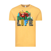 Vintage Mustard teacher life Vintage Tee - Zillion Design Studio
