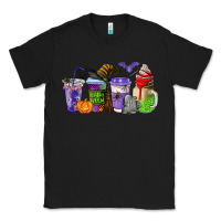 Black halloween coffee cups Classic Tee - AdoDesignShop