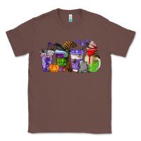 Chestnut halloween coffee cups Classic Tee - AdoDesignShop