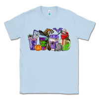 Dusty Blue halloween coffee cups Classic Tee - AdoDesignShop