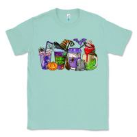 Seafoam halloween coffee cups Classic Tee - AdoDesignShop