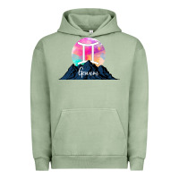 Pigment Oil Green Gemini Urban Hoodie - Bettercallsaul
