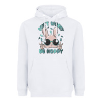 White don't worry be hoppy Heavyweight Hoodie - MaliasSmallBusiness