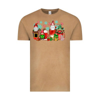 Vintage Camel christmas gnomes coffee cups Vintage Tee - texasbilliewilder