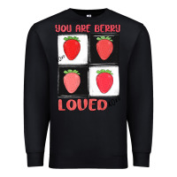 Black you are berry loved Premium Sweatshirt - MaliasSmallBusiness