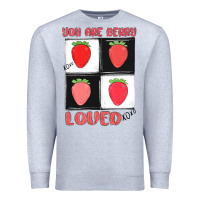 Heather Grey you are berry loved Premium Sweatshirt - MaliasSmallBusiness