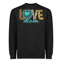 Black love mom western Heavyweight Sweatshirt - texasbilliewilder
