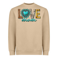Mushroom love mom western Heavyweight Sweatshirt - texasbilliewilder