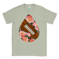 Matcha american football and western roses teardrop Classic Tee - BundleAndBundleShop