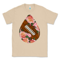 Mushroom american football and western roses teardrop Classic Tee - BundleAndBundleShop