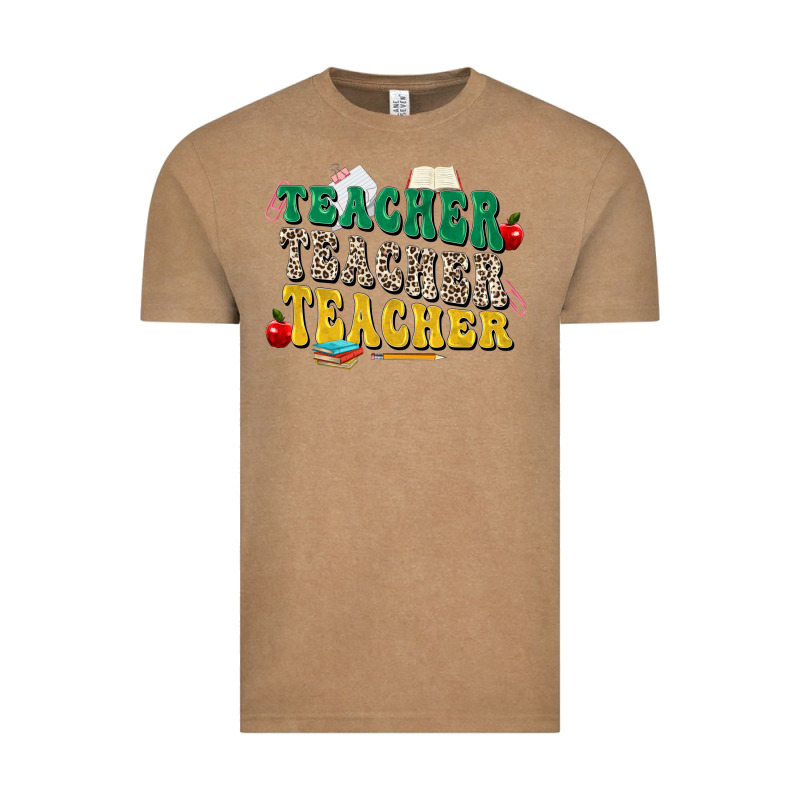 Teacher Teacher Teacher Vintage Tee by Zillion Design Studio | Teevron