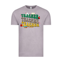 Vintage Zinc teacher teacher teacher Vintage Tee - Zillion Design Studio