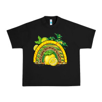 Black lemon  rainbow Urban Heavy Tee - BarkalooDesign