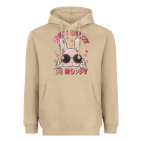 Mushroom don't worry be hoppy Heavyweight Hoodie - MaliasSmallBusiness