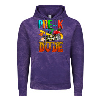 Cloud Purple pre k dude Vintage Hoodie - texasbilliewilder