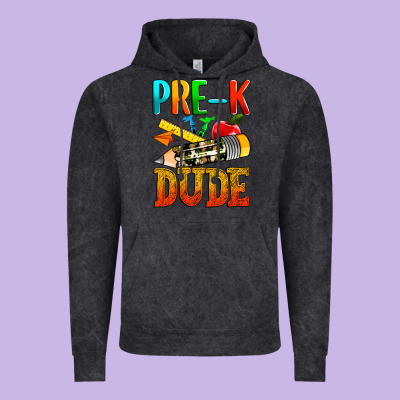 Pre K Dude Vintage Hoodie Designed By Texasbilliewilder