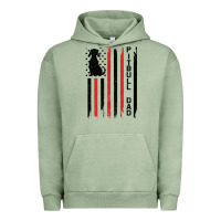 Pigment Oil Green Pitbull Dad Urban Hoodie - Bettercallsaul