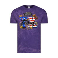 Cloud Purple texas tx Vintage Tee - Zillion Design Studio